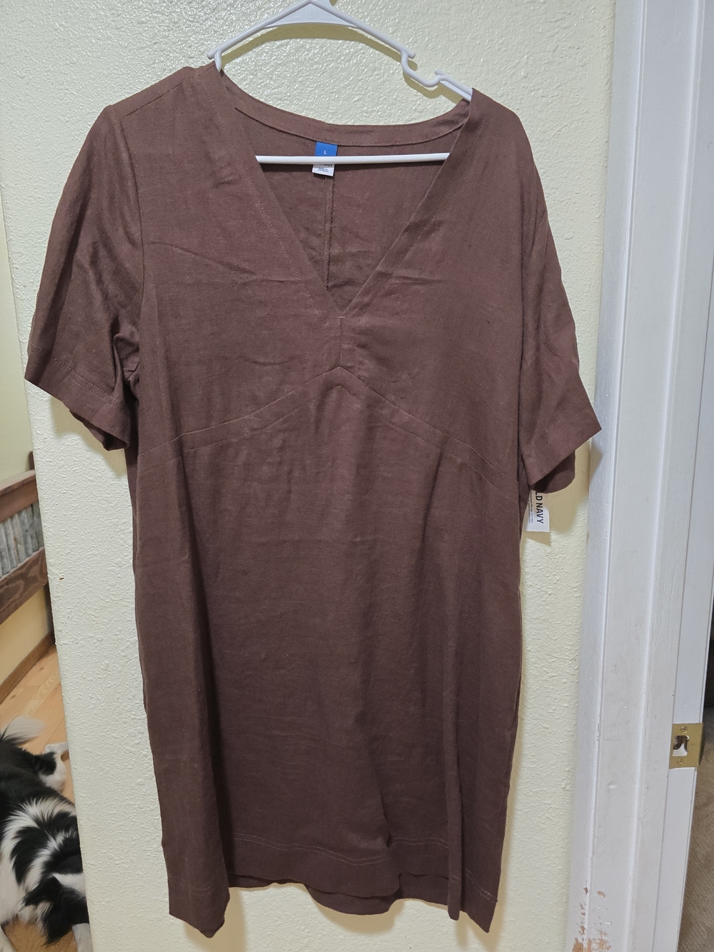 Old Navy Brown V-Neck Women’s Slip Dress